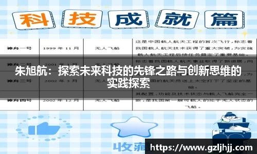 朱旭航：探索未来科技的先锋之路与创新思维的实践探索